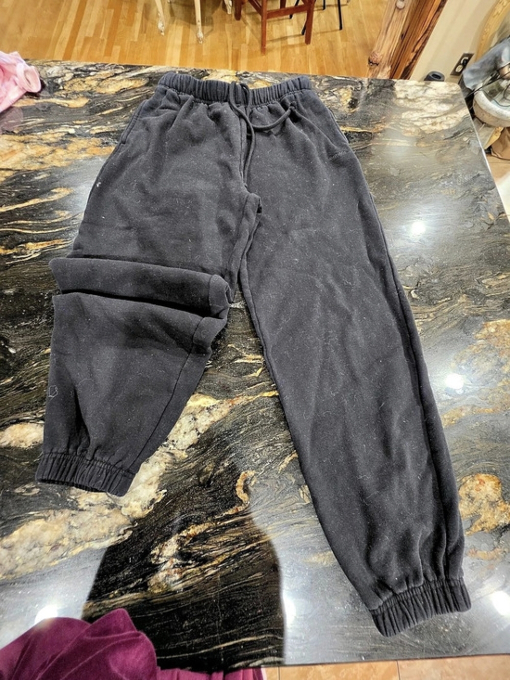 Garage UltraFleece Boyfriend Sweatpants Black Medium